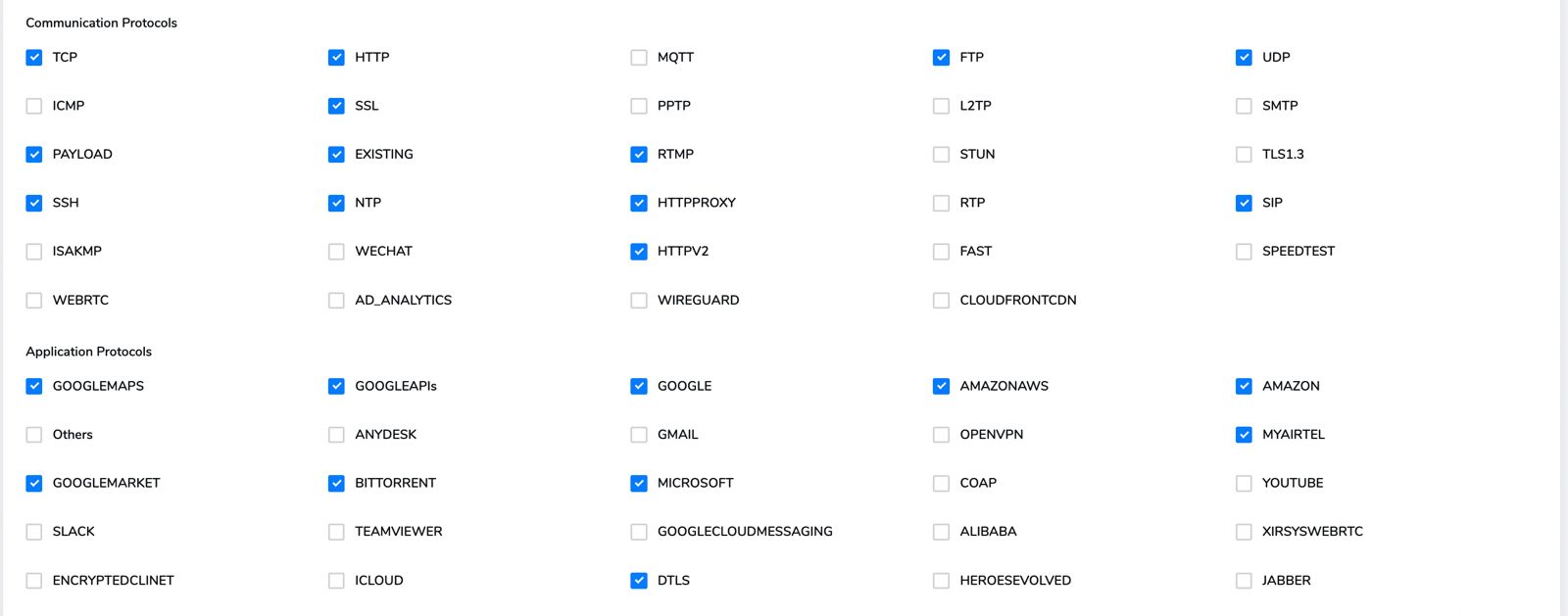 Airtel M2M Portal screenshot